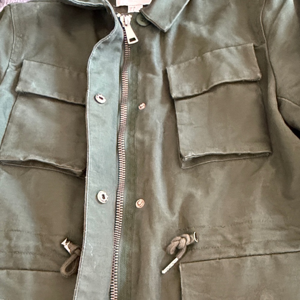 H&M Olive Utility Field Jacket - Picture 6 of 9
